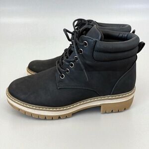 Jessica Cline Womens 732174 Clipper Black Nubuck Suede Size 7.5 M Hiking Boots